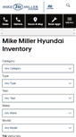 Mobile Screenshot of mikemillerhyundai.com